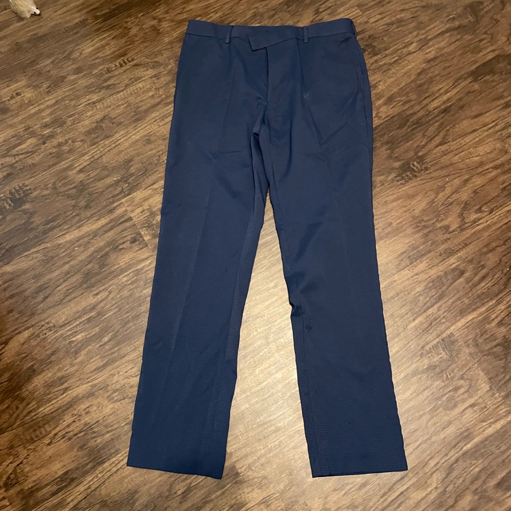 Van Heusen Navy Slim fit dress pants size 32x30